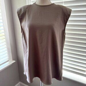 NWT Tibi Sleeveless Blouse L